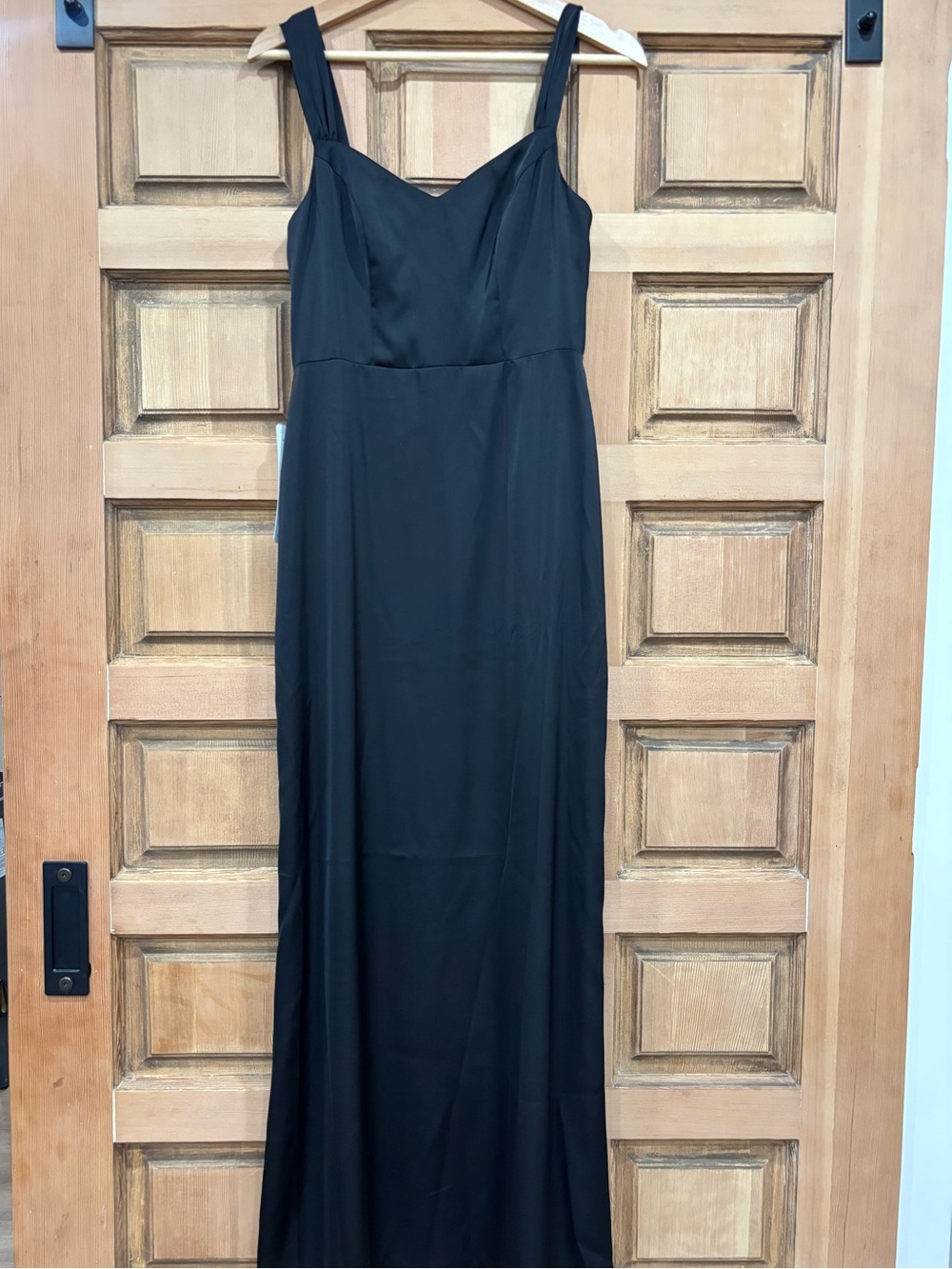 Azazie Black Sleeveless Maxi Gown